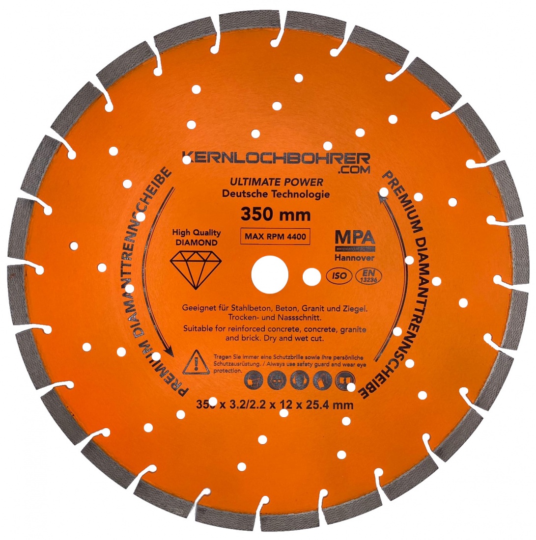 Disco diamantato ad alte prestazioni Arix Ø 350 mm