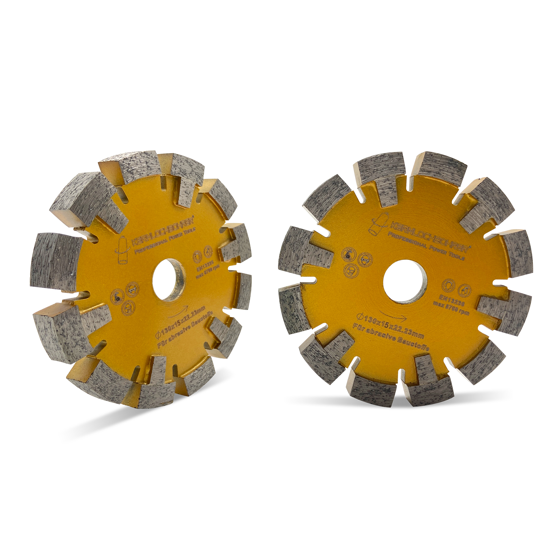 Diamant Frässcheibe ECKIG Ø 130 mm