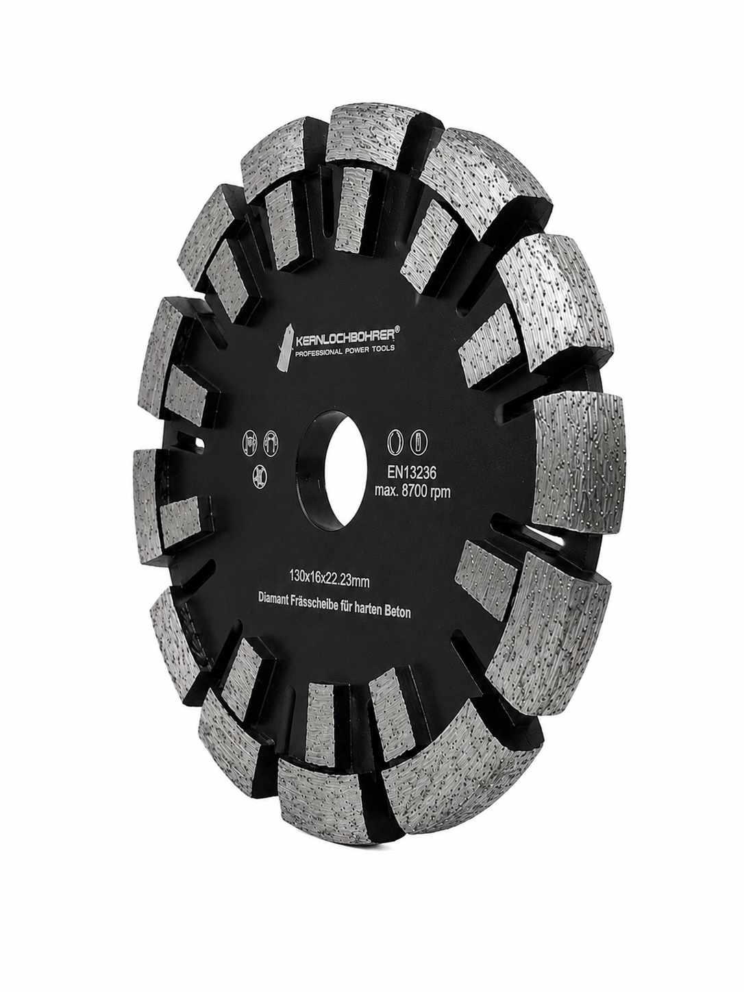 Diamant Frässcheibe Rund Ø 130 mm