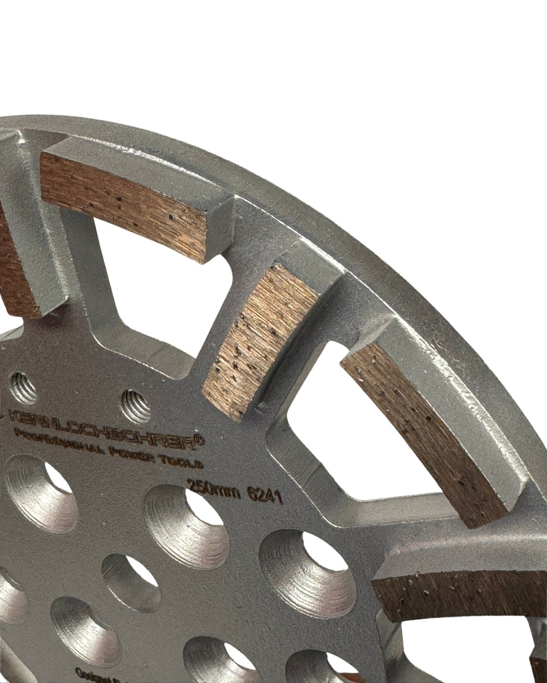 Diamantschleifteller Ø 250 mm für harte Böden mit Körnung #16