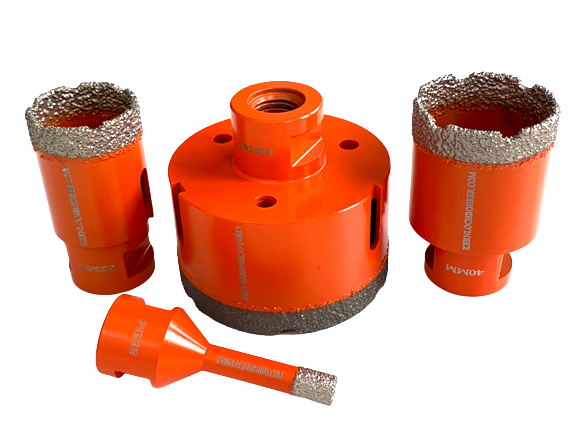 QUEFORET Diamantbits van porselein, 10 stuks, 7 stuks 6/6/8/20/35/50/68 mm x M14 boren, 20 mm frees, 50 mm schuin, adapter voor porselein, tegels, keramiek, marmer, graniet QUEFORET Diamantbits van porselein, 10 stuks, 7 stuks 6/6/8/20/35/50/68 mm x M14 boren, 20 mm frees, 50 mm schuin, adapter voor porselein, tegels, keramiek, marmer, graniet