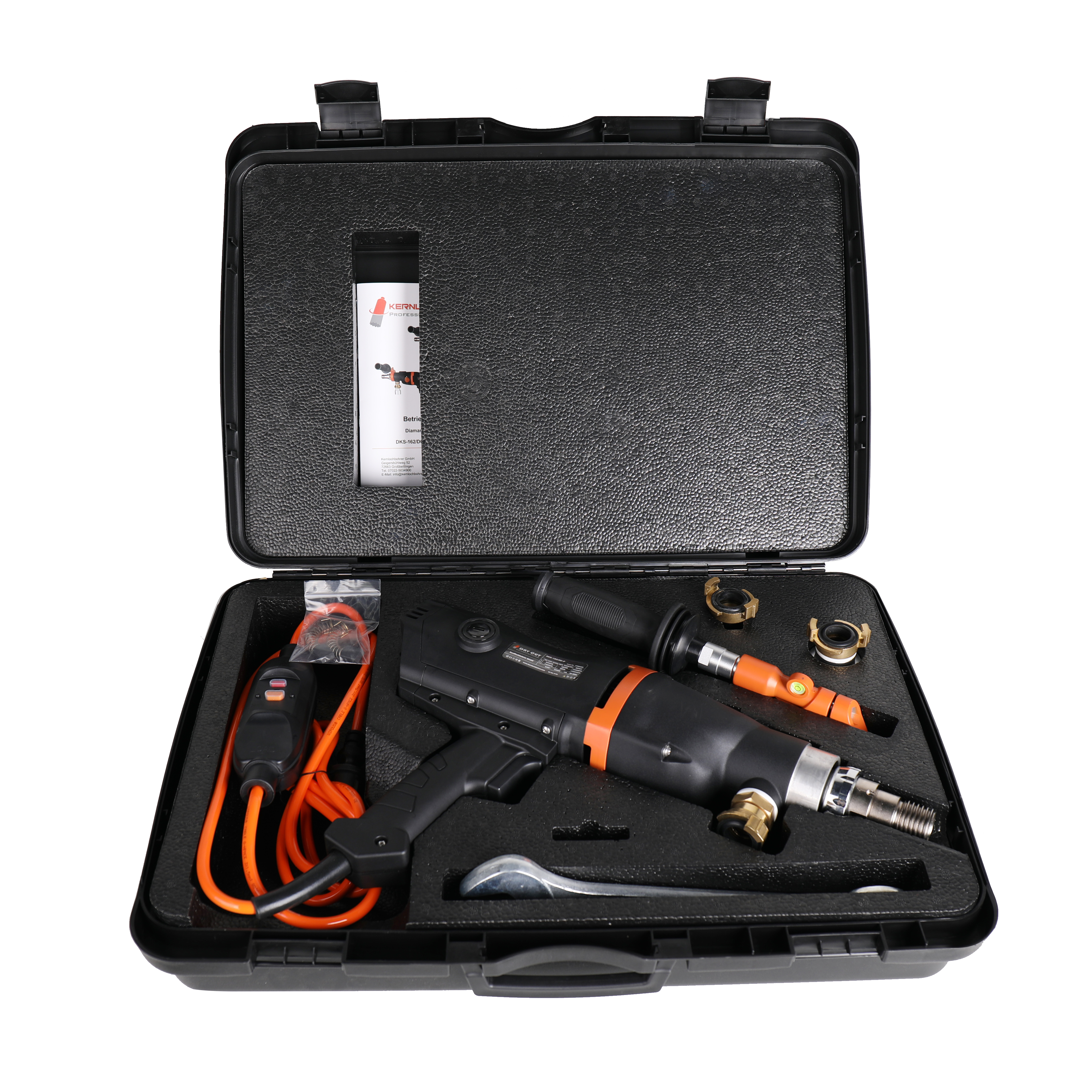 Softschlag-Kernbohrgerät DKS-162/DC-P mit Kernbohrständer KBS-252/M-PRO