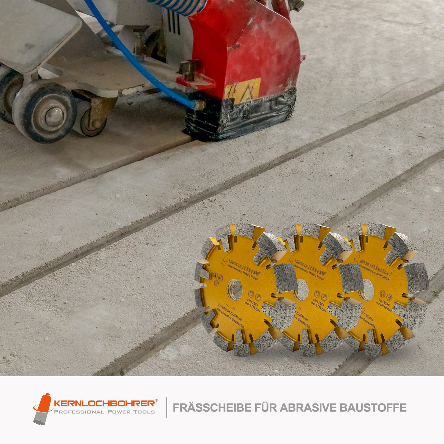 Disco diamantato ECKIG Ø 130 mm 17 mm