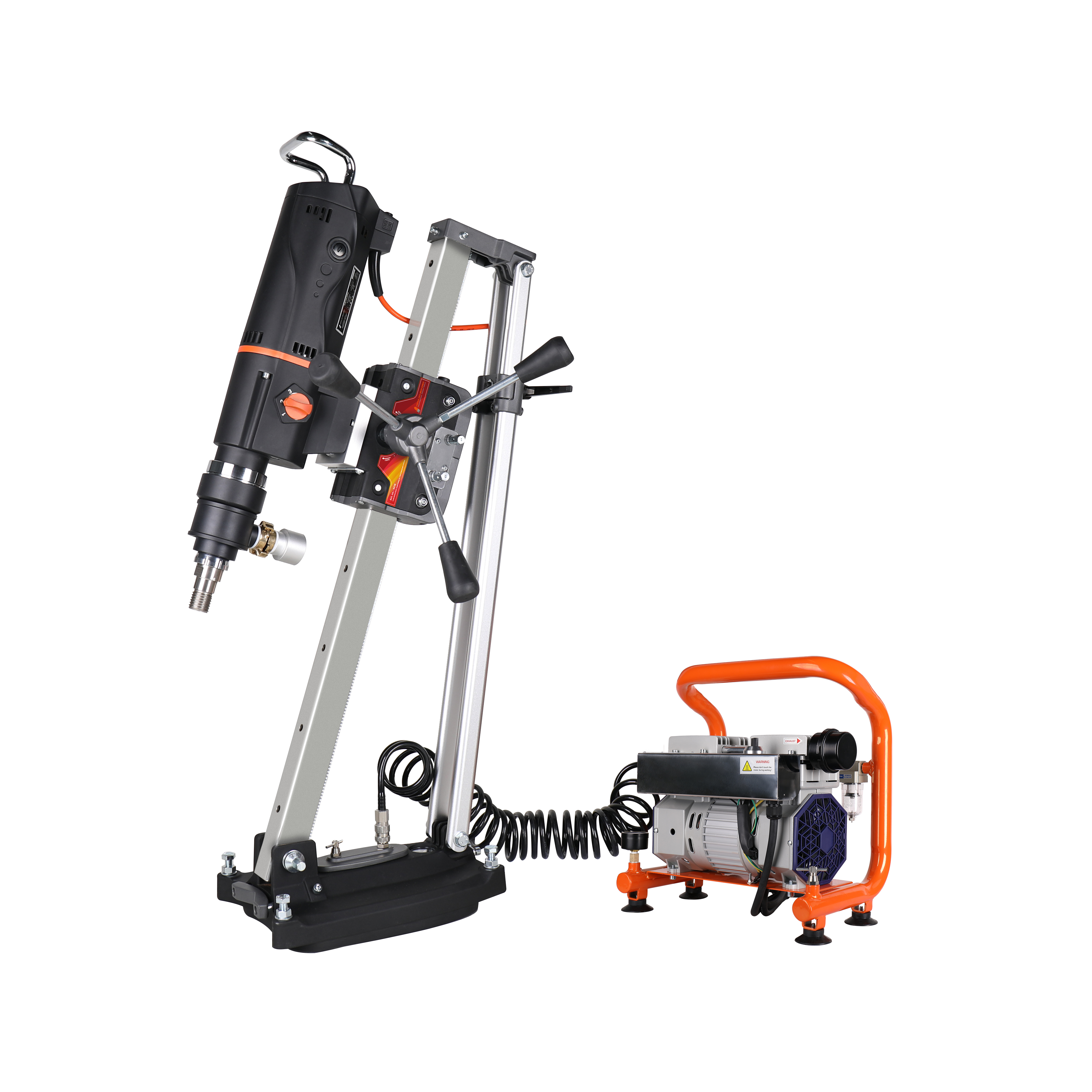 Softschlag-Kernbohrgerät SID352/PRO mit Kernbohrständer IDS352/V-PRO