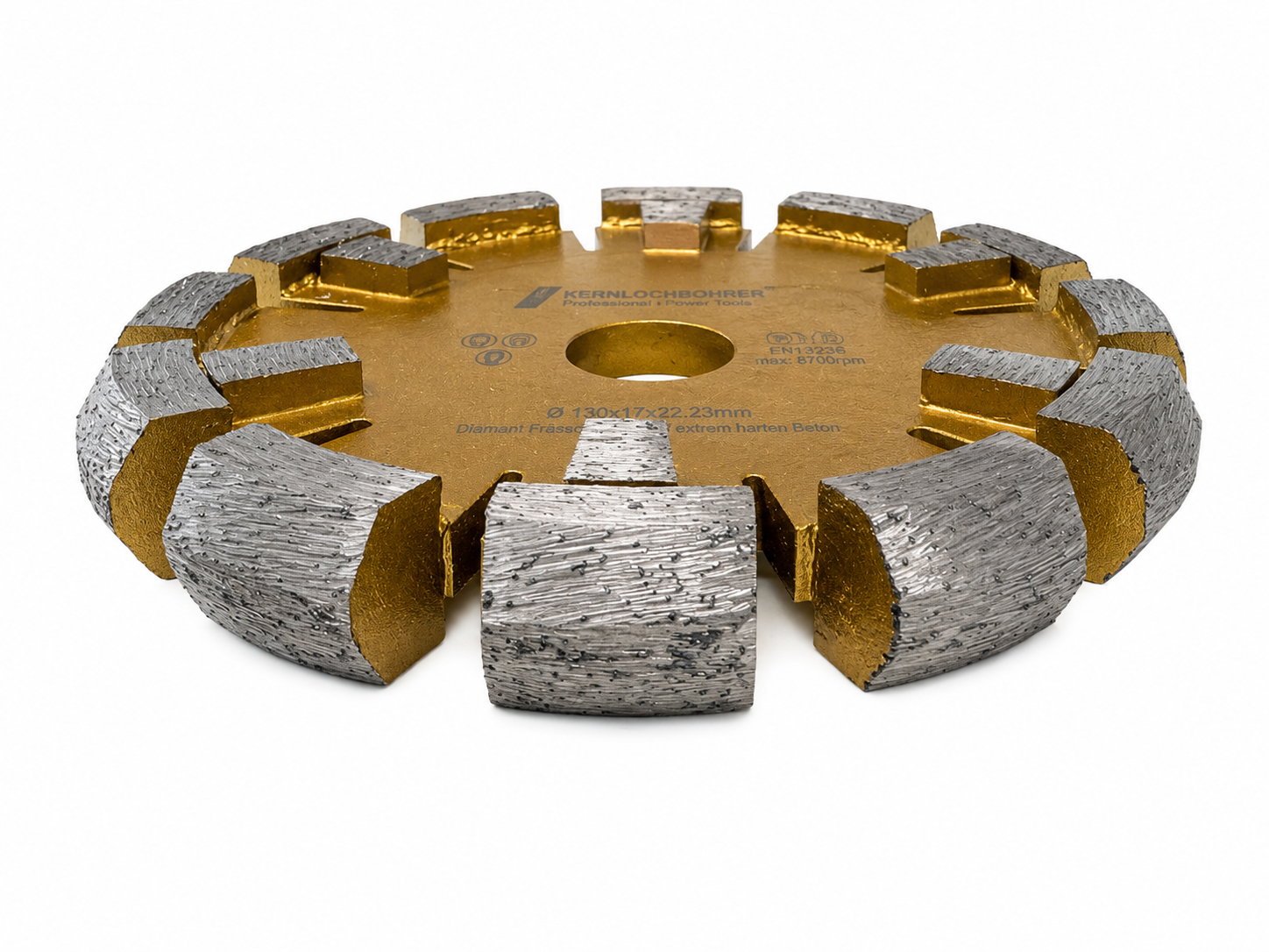 Diamant Frässcheibe für extrem harten Beton