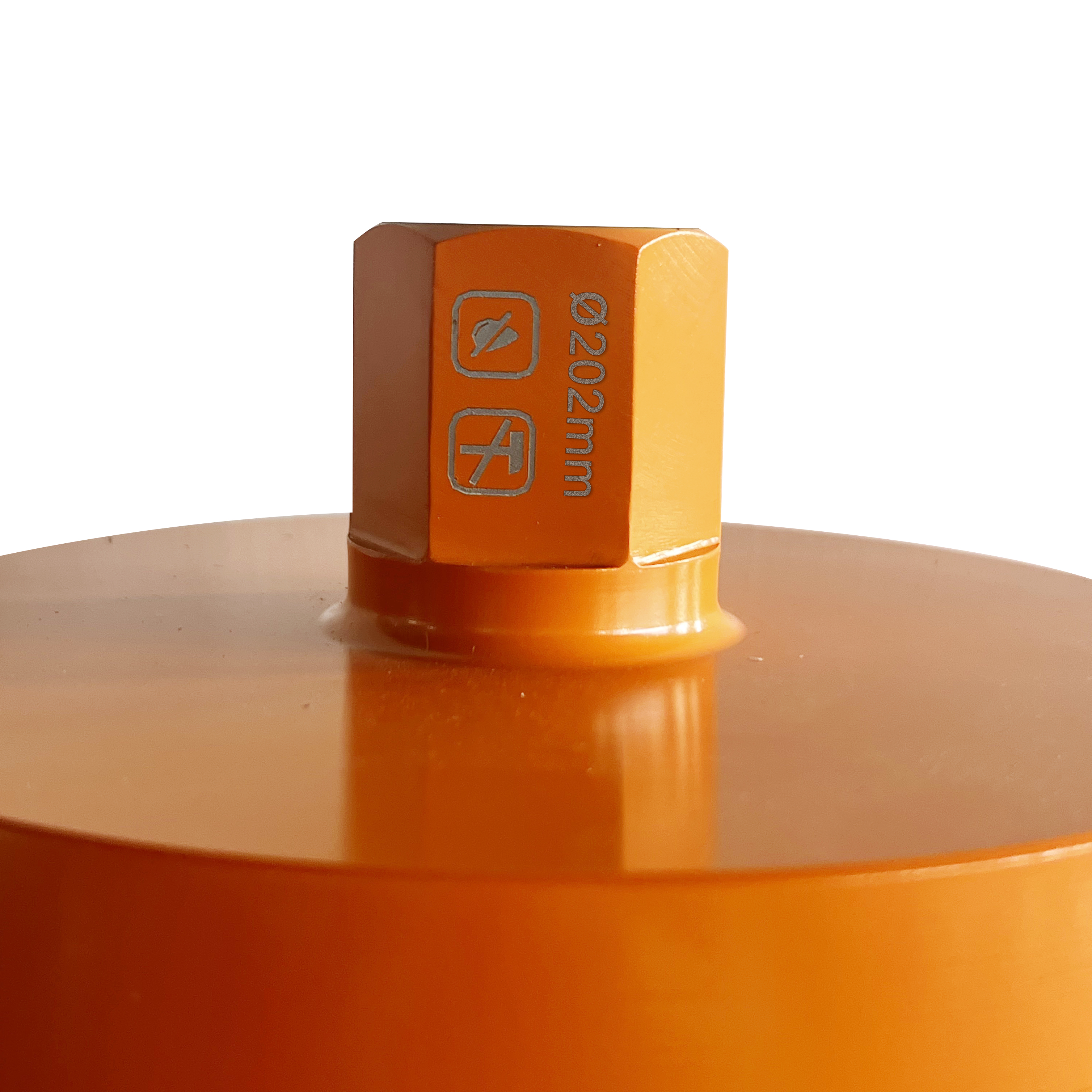 Couronne de forage diamantée TURBO Ø 202 mm x 400 mm