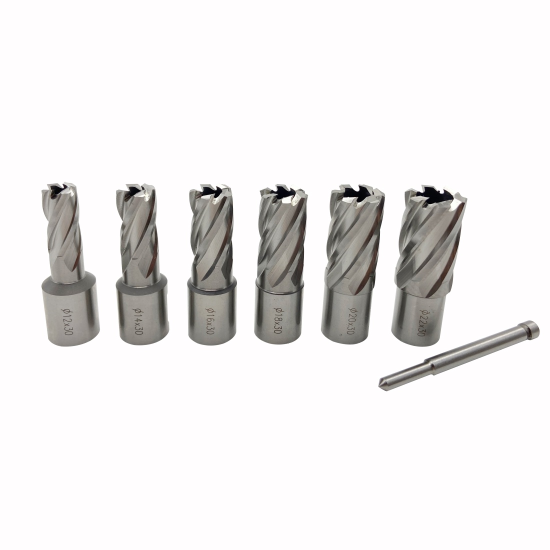 Metall HSS Kernbohrer Set 7-teilig