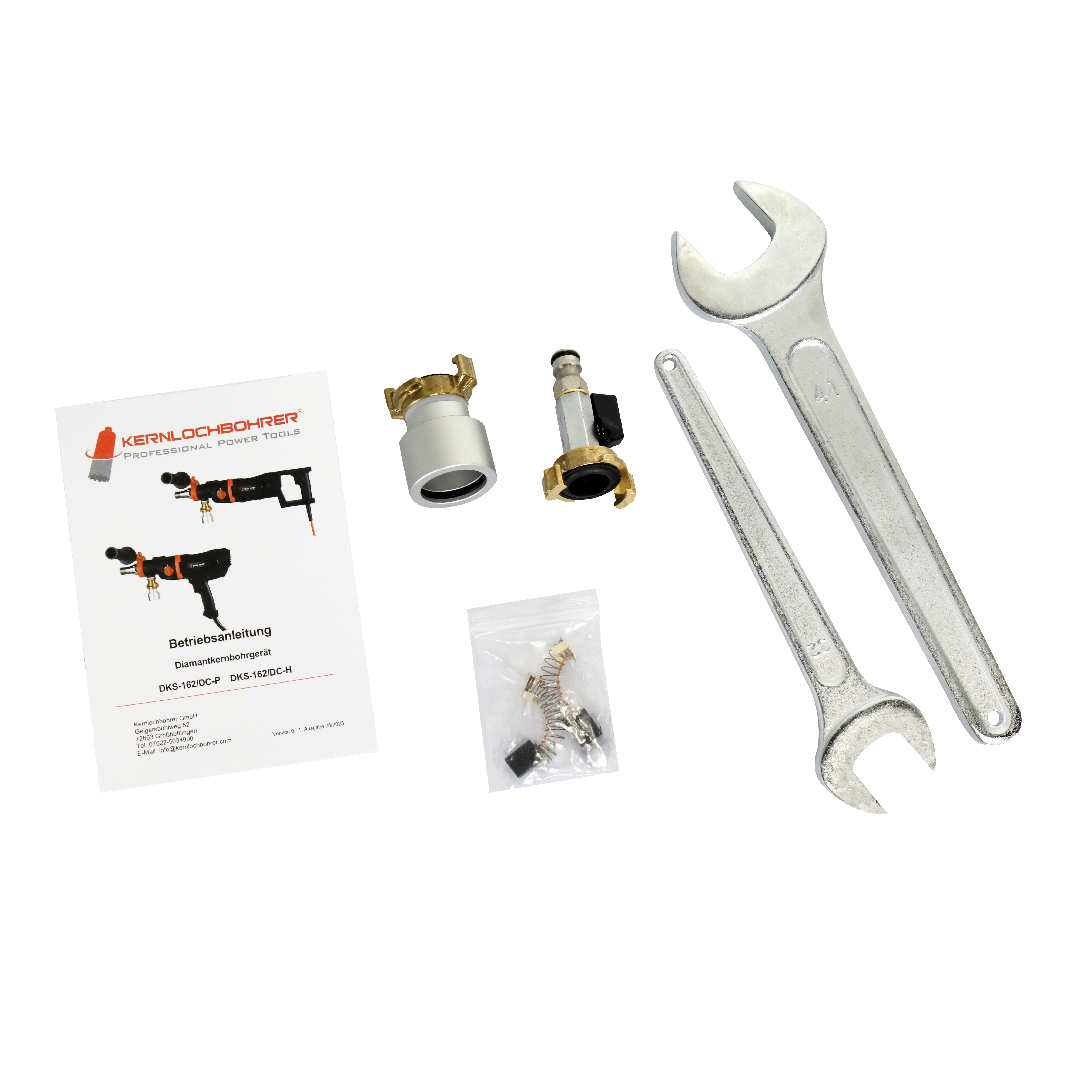 Softschlag-Kernbohrgerät DKS-162/DC-P mit Kernbohrständer KBS-252/M-PRO