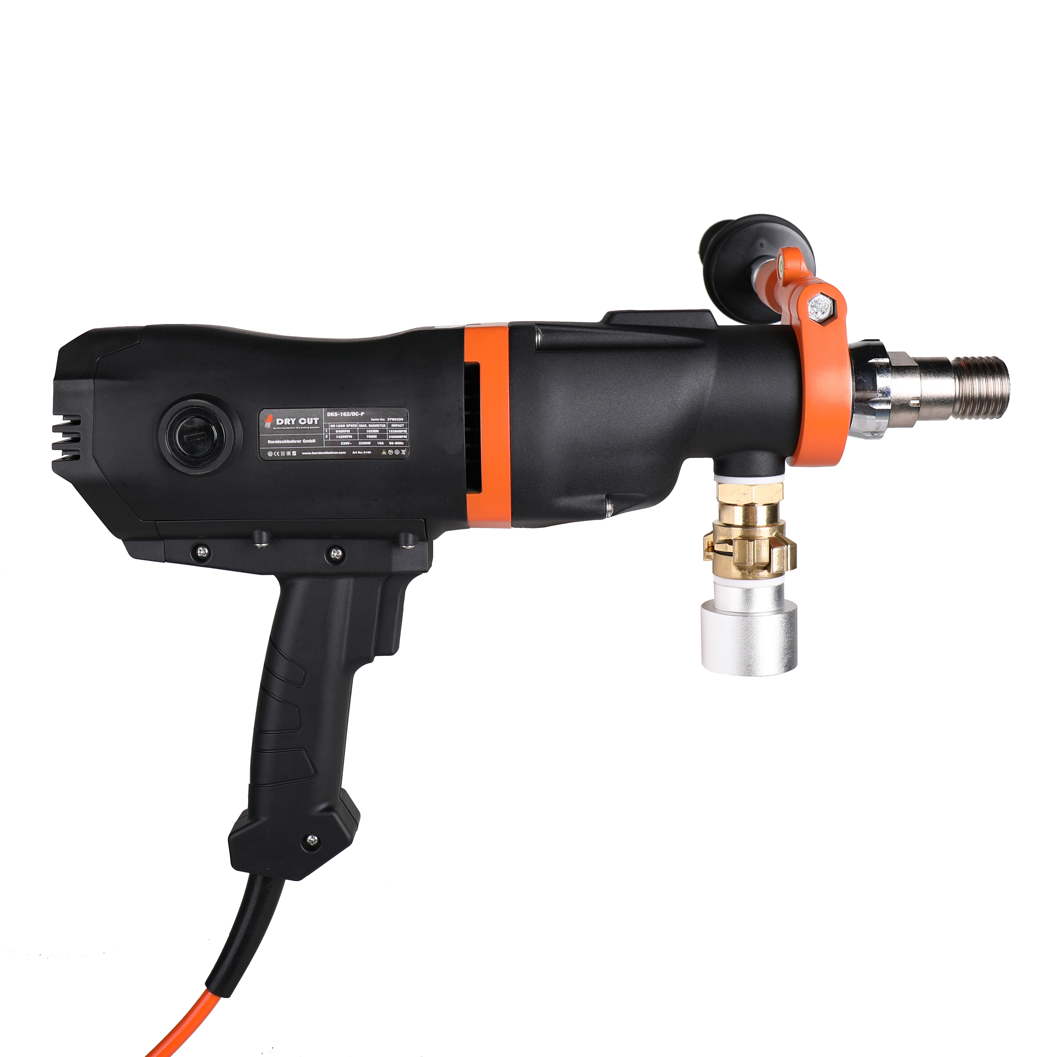 Softschlag-Kernbohrgerät DKS-162/DC-P für Nass- und Trockenbetrieb