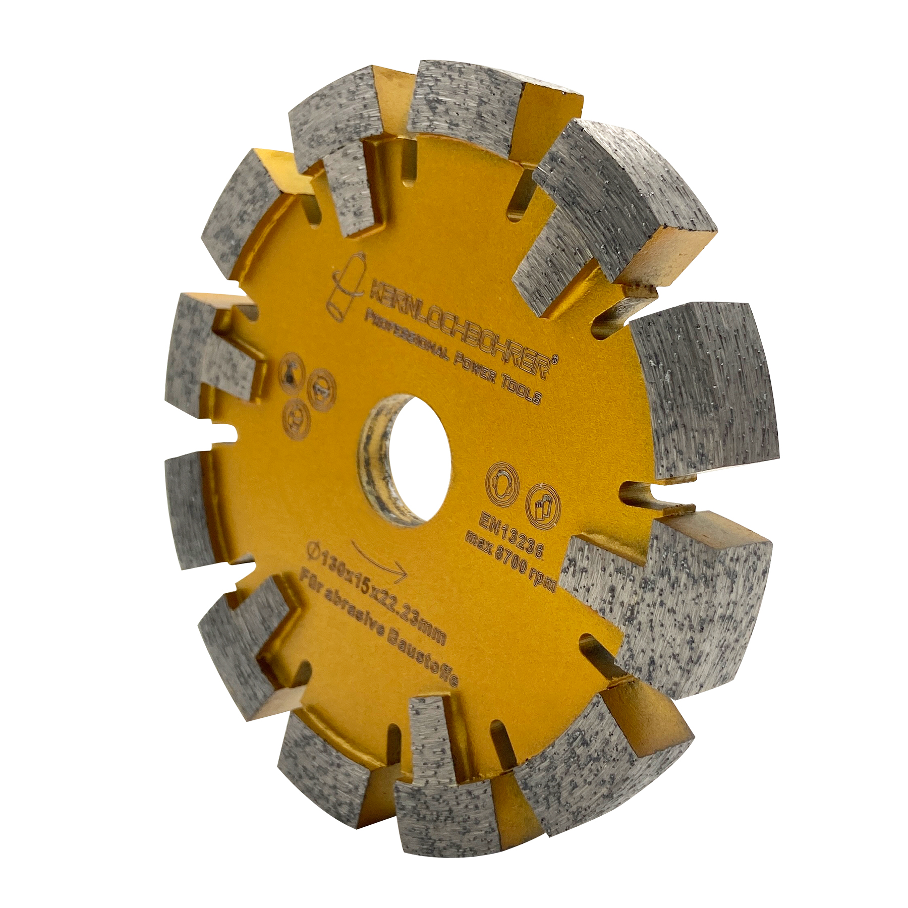 Diamant Frässcheibe ECKIG Ø 130 mm