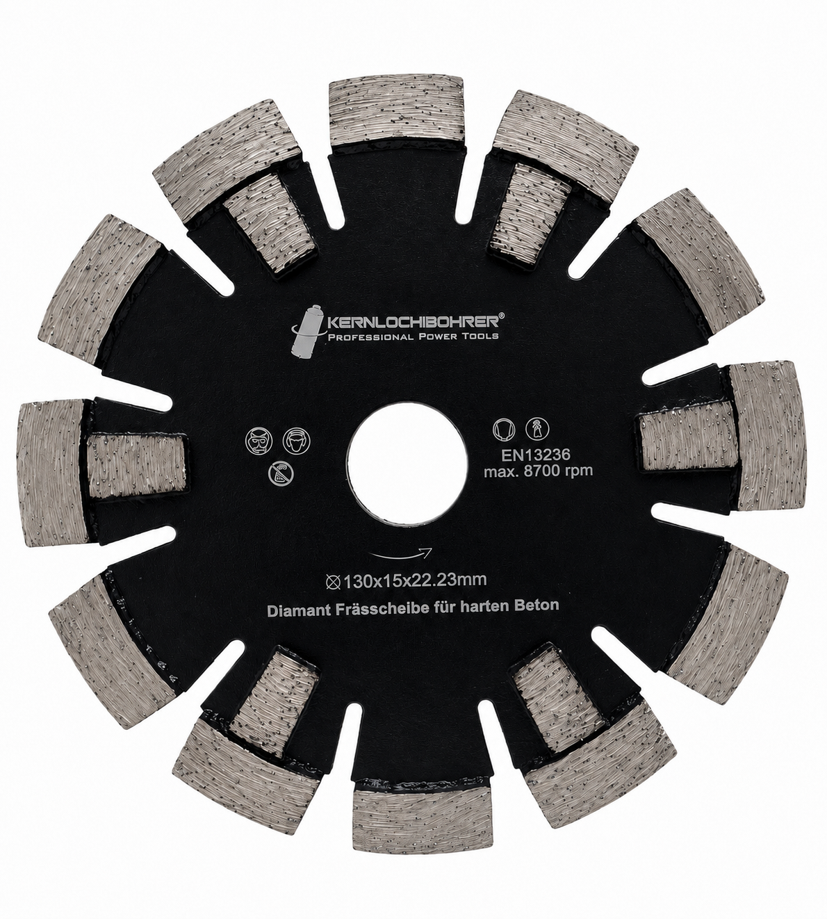 Diamant Frässcheibe für harten Beton