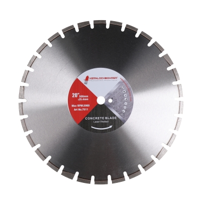 Diamond cutting discs for concrete Ø 500 mm 