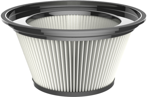 Filter in cone shape for industrial hoover TS-1000/PRO 