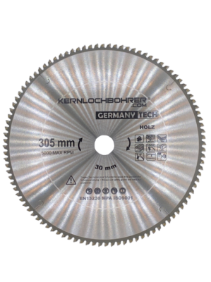 Professional TCT circular saw blade Ø 305 mm / 30 mm 100 teeth for wood 