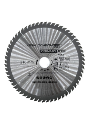Professioneel TCT cirkelzaagblad Ø 216 mm / 30 mm 60 tanden voor hout 