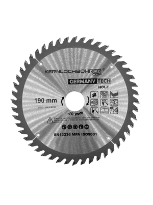 Professional TCT circular saw blade Ø 190 mm / 30 mm 48 teeth for wood 