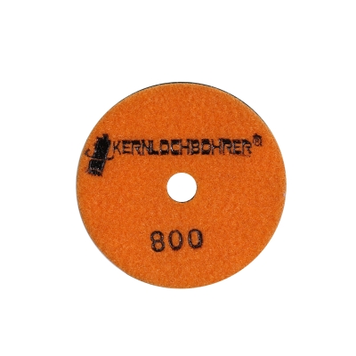 Patin de ponçage diamanté Ø 100 mm pour surfaces en béton Granulométrie # 800 